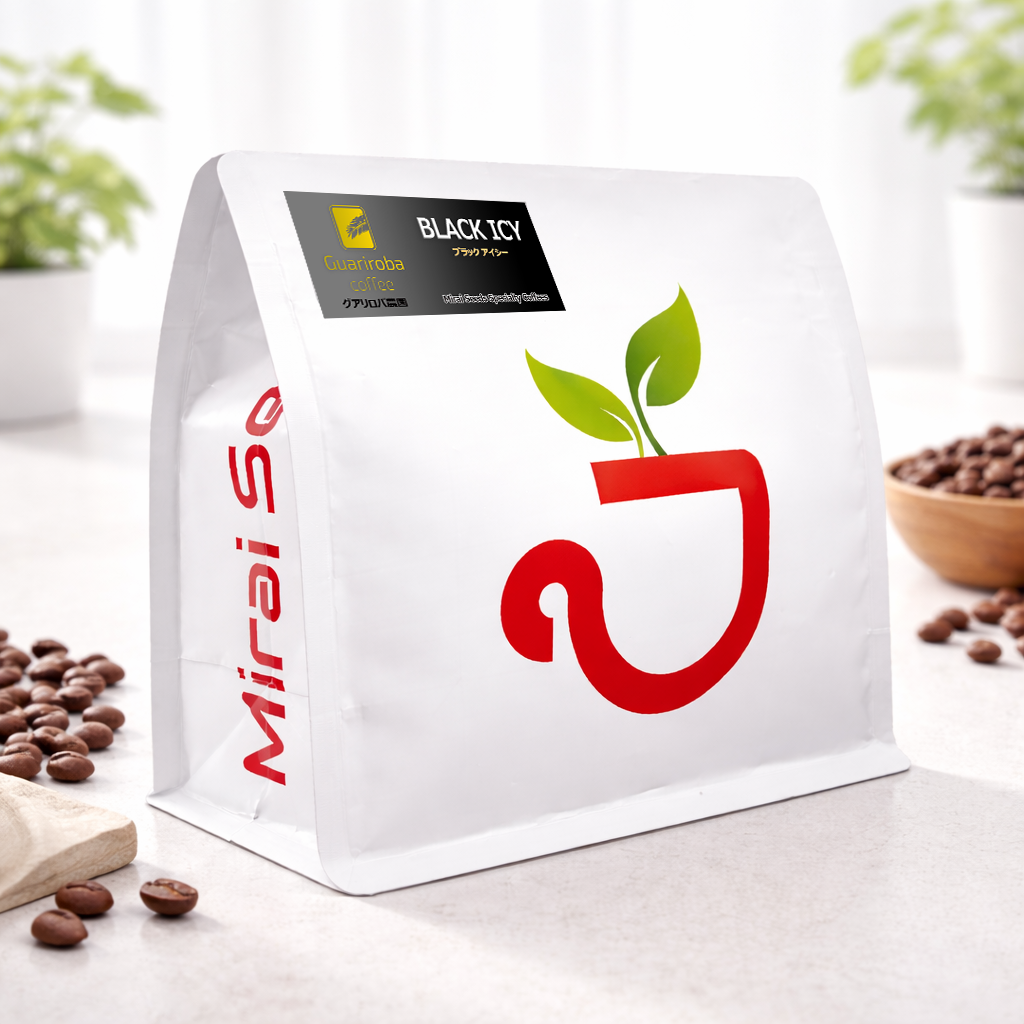 ブラック アイシー コーヒー豆パッケージ - コールドブリュー向け 濃厚リッチ Mirai Seeds