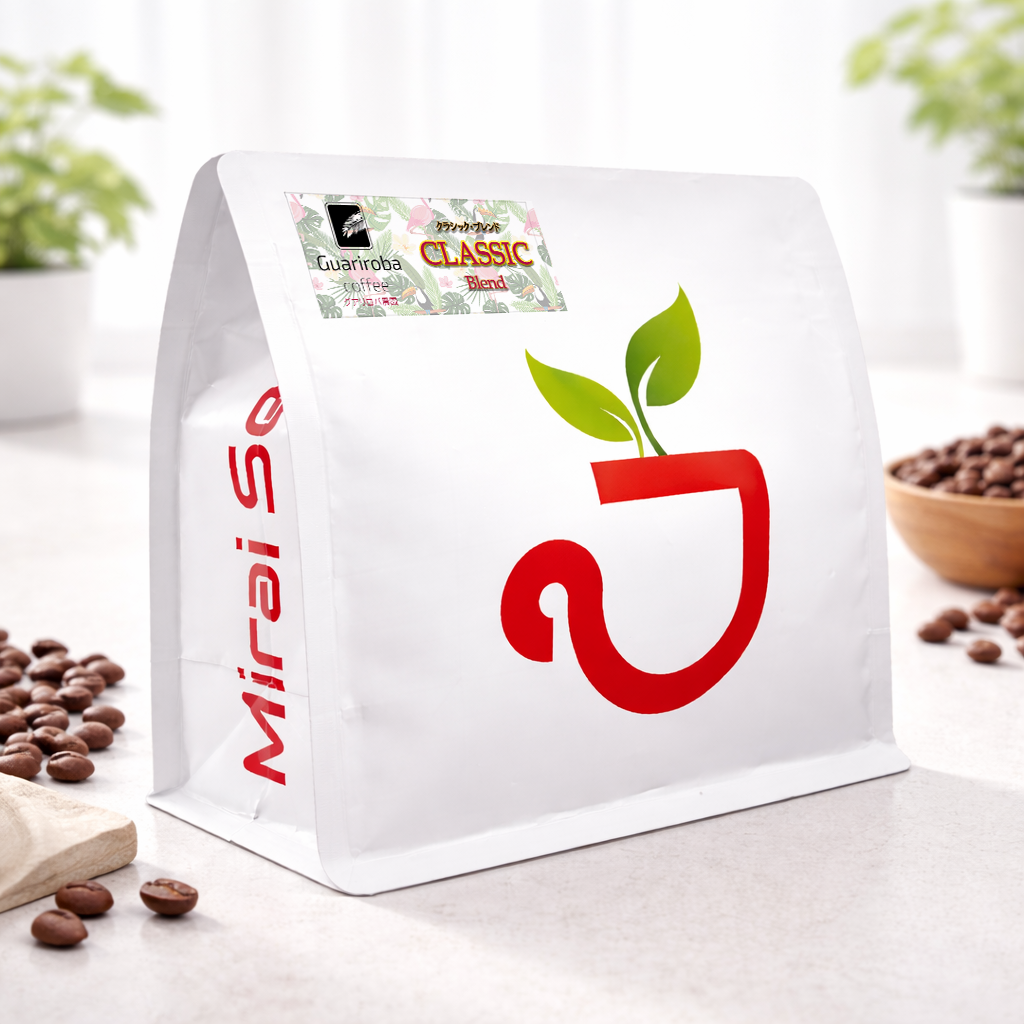 クラシック ブレンド コーヒー豆パッケージ - バランスのとれたフルーティーな味わい Mirai Seeds
