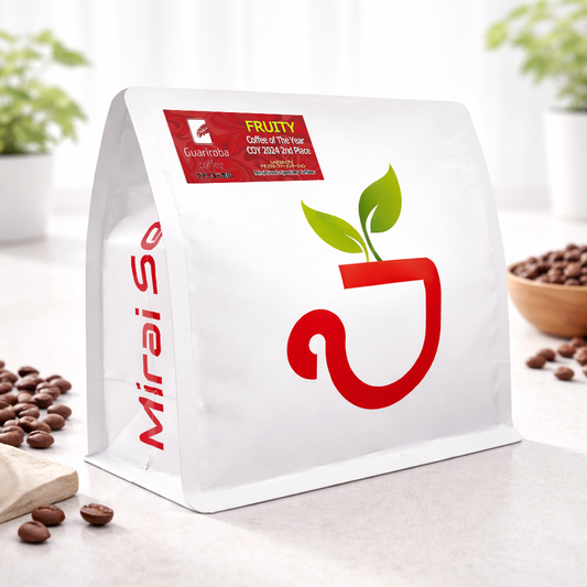 グアリロバ フルーティー コーヒー豆パッケージ - トロピカル・スイート・ワイニー スペシャルティコーヒー